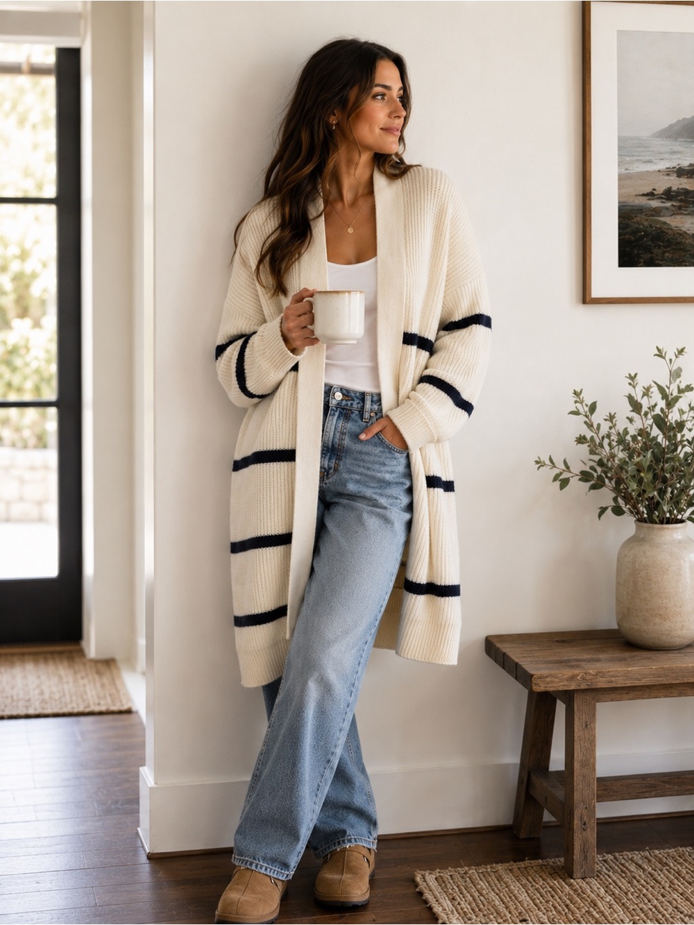 Naked Cashmere Oversized Cardigan Medium